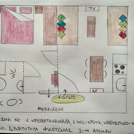 Kouslaka Apartment Possidi